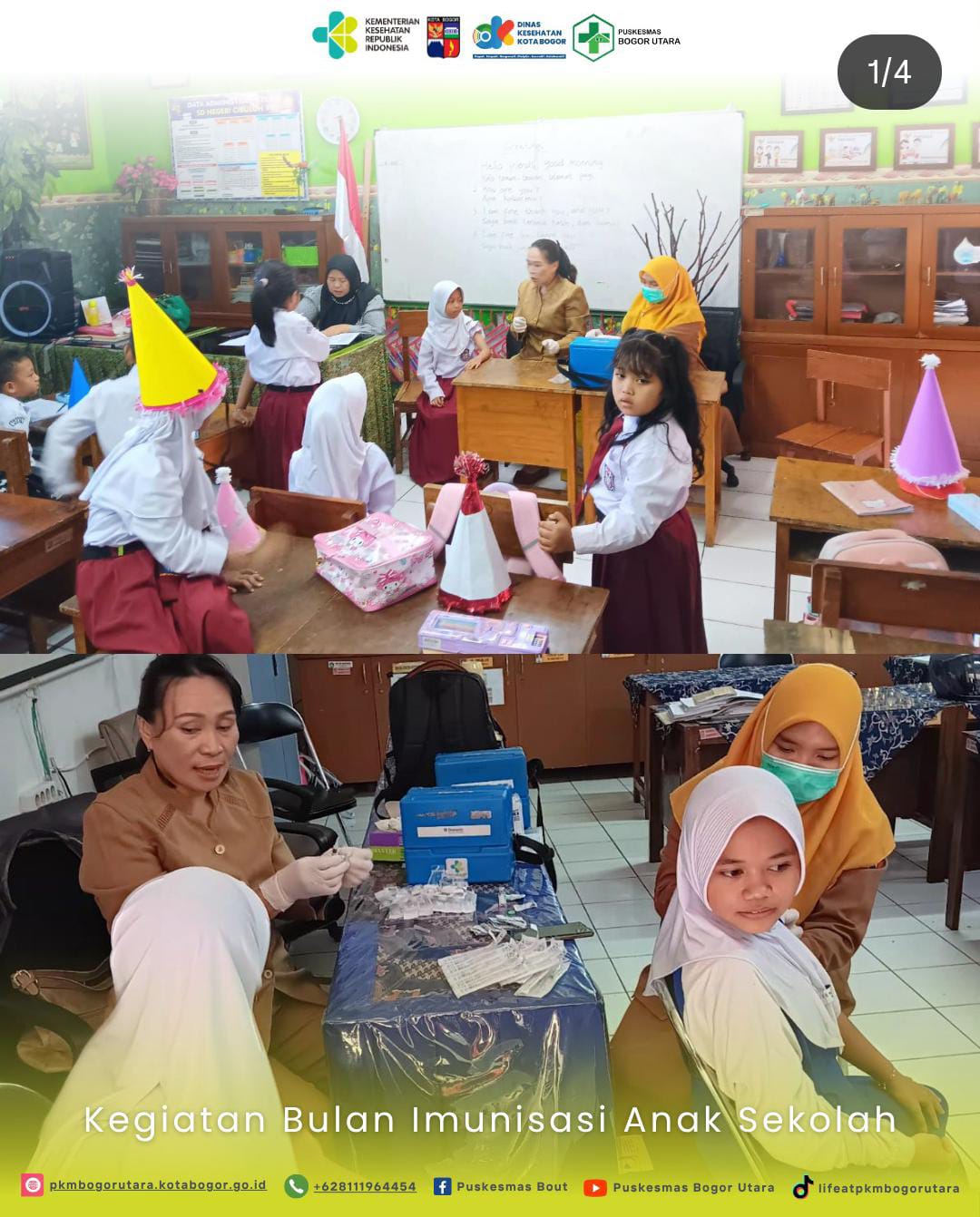 Bulan Imunisasi Anak Sekolah (BIAS) 
