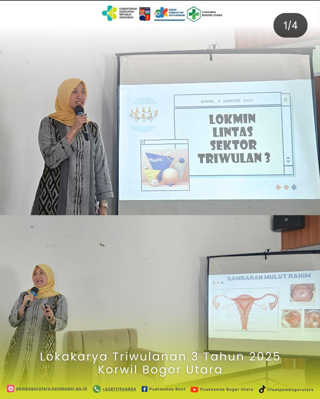 Lokakarya Mini Lintas Sektor (Loktri) Triwulan 3 Th 2025