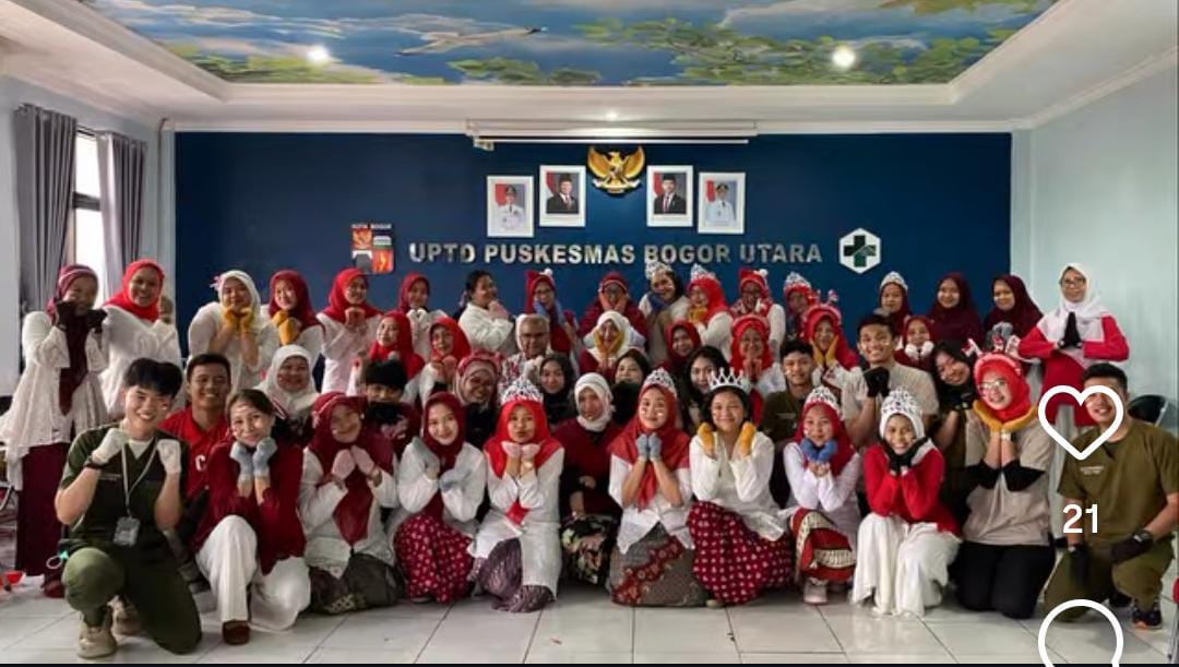 Puskesmas Bogor Utara Merayakan HUT RI ke 80 
