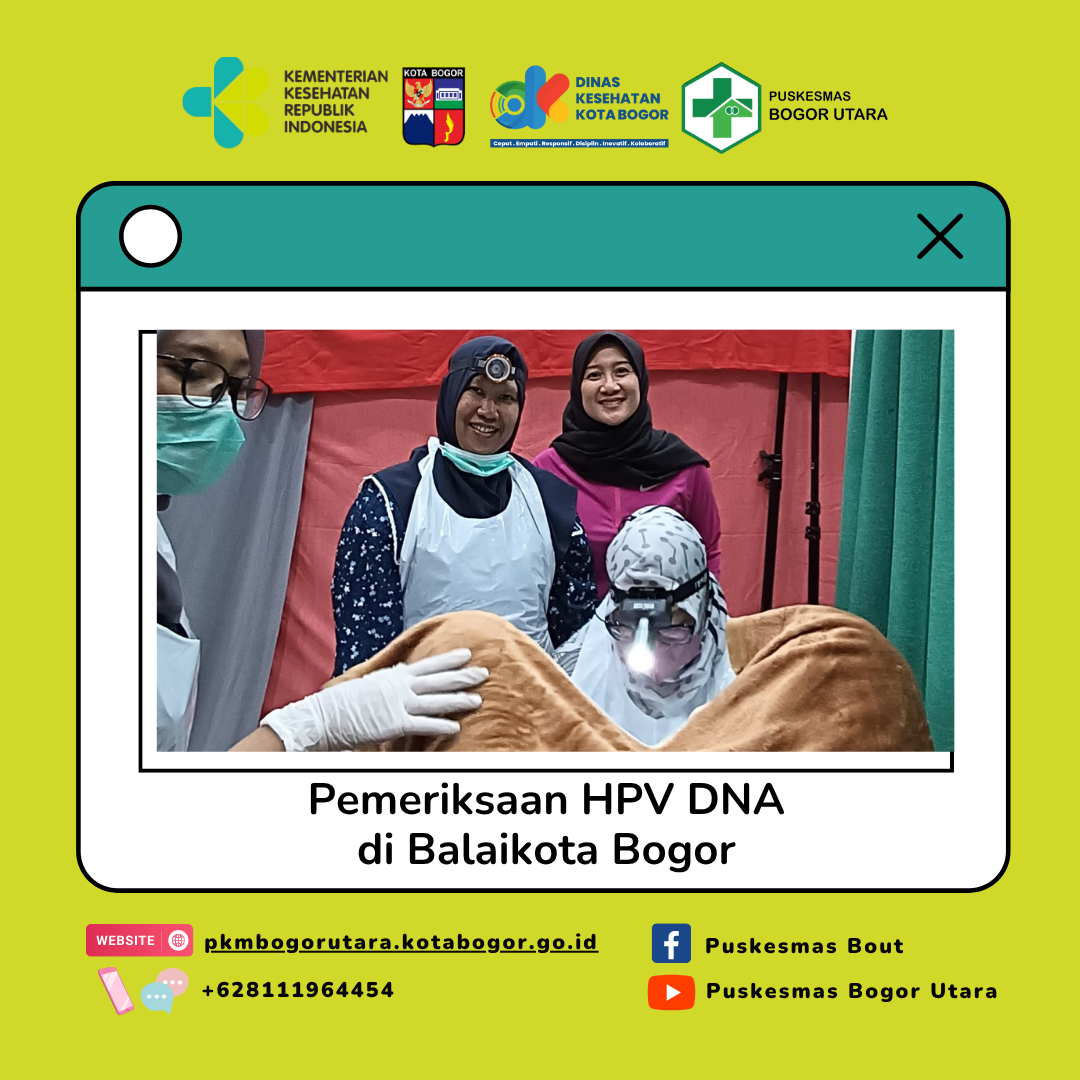 HPV DNA dan CKG di Balaikota Bogor