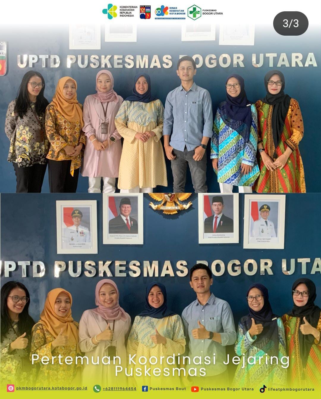 Pertemuan Koordinasi Jejaring Puskesmas 