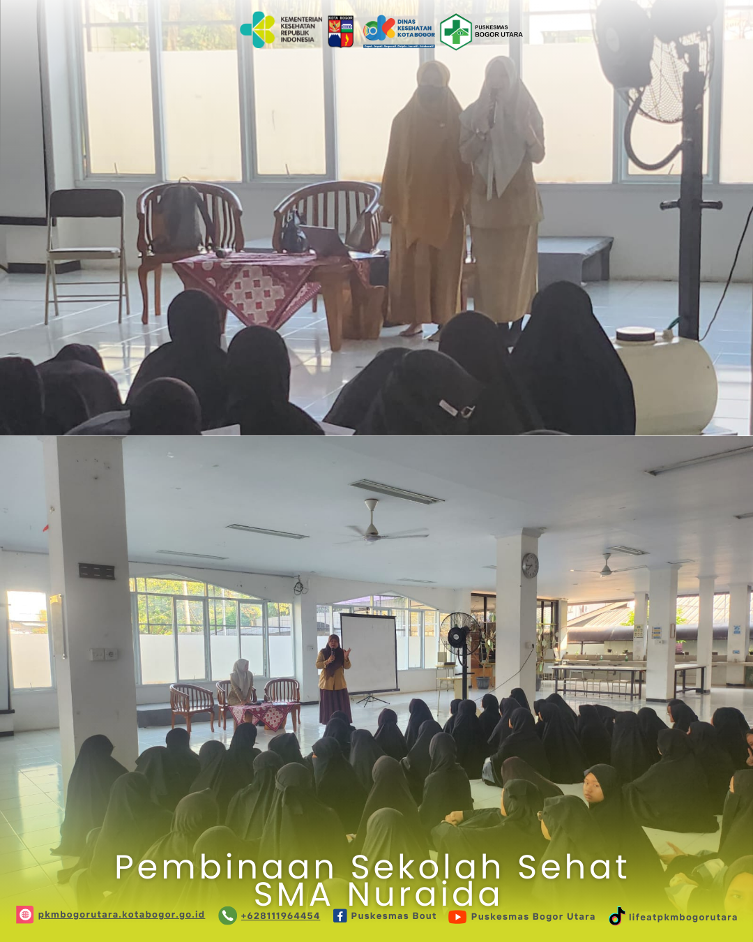 Pembinaan Sekolah Sehat SMA Nuraida 