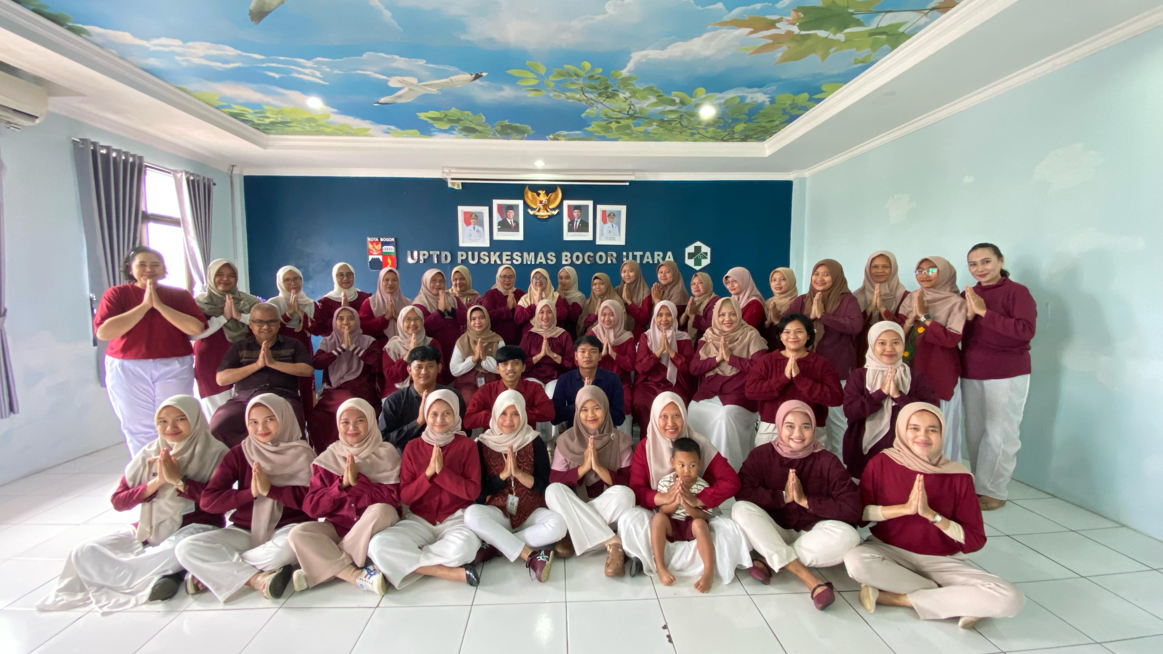 Halal Bihalal Puskesmas Bogor Utara